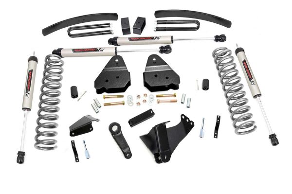 6 Inch Suspension Lift Kit 05-07 F-250 4WD-Diesel-V2 Monotube Rough Country