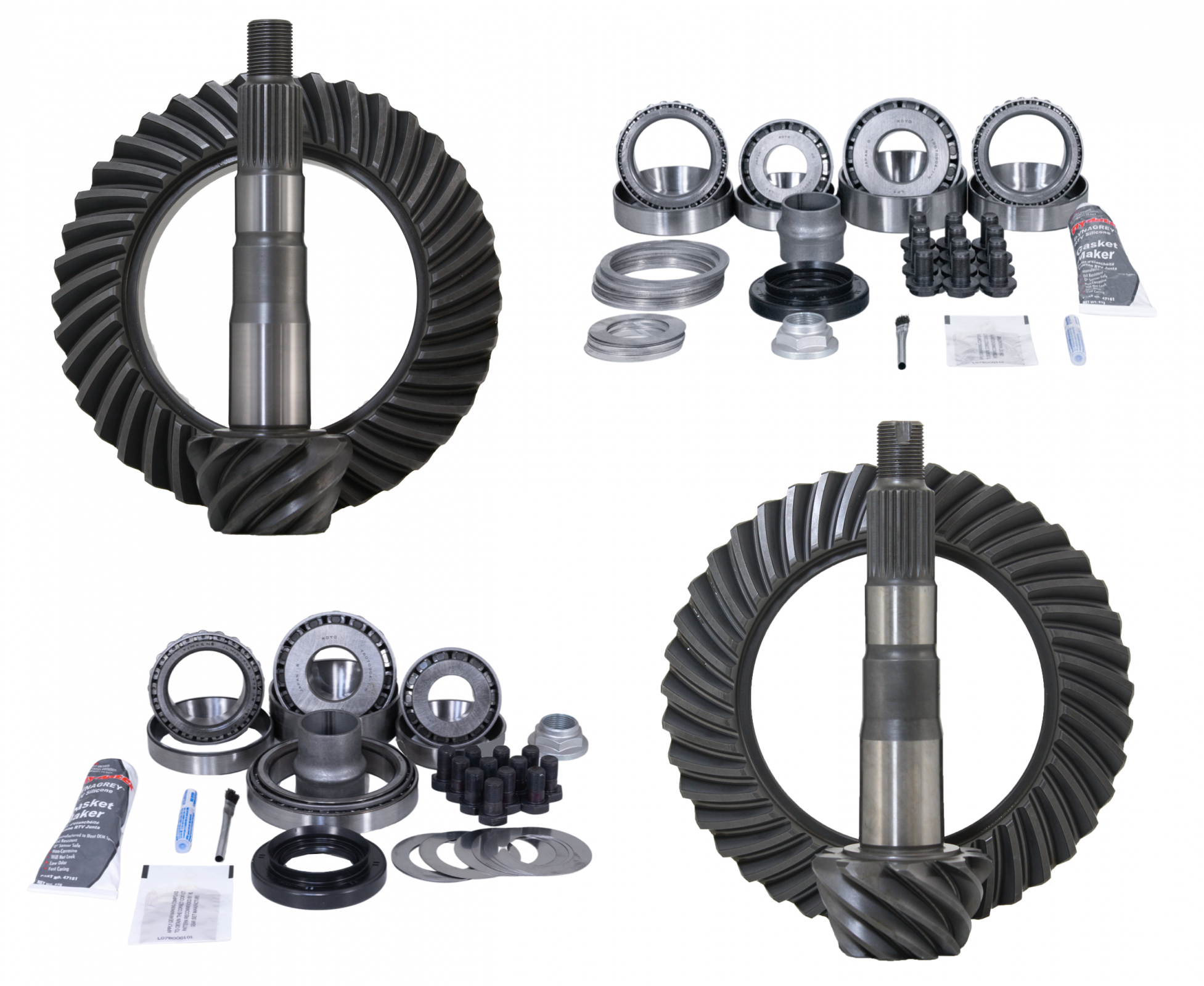 Toyota 4Cyl 1979-85 4.88 Gear Package (T8-T8) with Koyo Bearings Revolution  Gear and Axle – ABS Offroad Limited