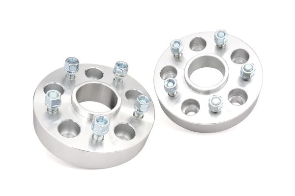 2 Inch Wheel Spacers Pair 18-20 Wrangler JL 20-20 Gladiator JT Rough Country