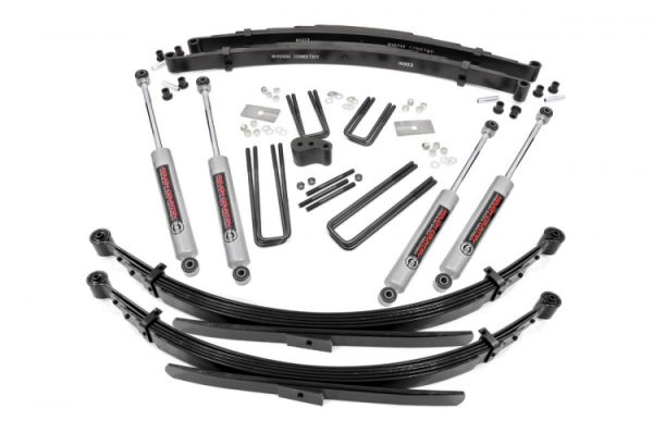 4 Inch Suspension Lift System 74-77 Ramcharger/Trailduster Rough Country