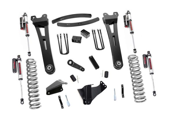 6 Inch Suspension Lift Kit Radius Arms w/Vertex Shocks 05-07 F-250/350 4WD Gas Rough Country