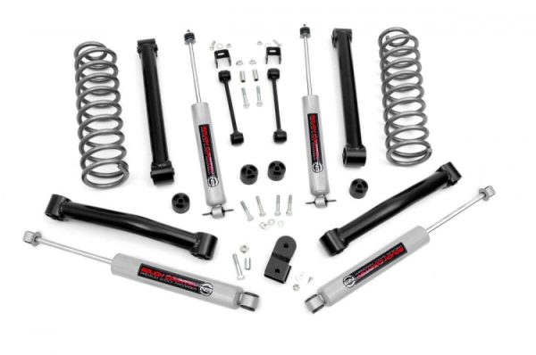 3.5 Inch Jeep Suspension Lift Kit V-8 93-98 Grand Cherokee ZJ Rough Country