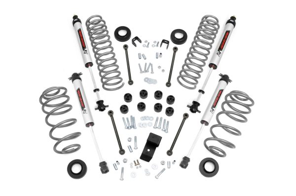 3.25 Inch Lift Kit 6 Cyl V2 97-02 Jeep Wrangler TJ 4WD Rough Country