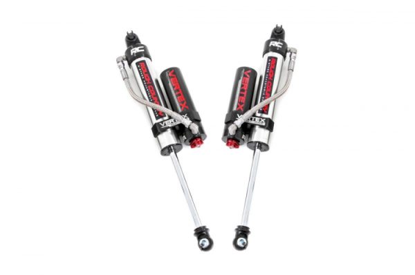 Jeep Rear Adjustable Vertex Shocks 07-18 Wrangler JK for 1 Inch – 3 Inch Lifts Rough Country