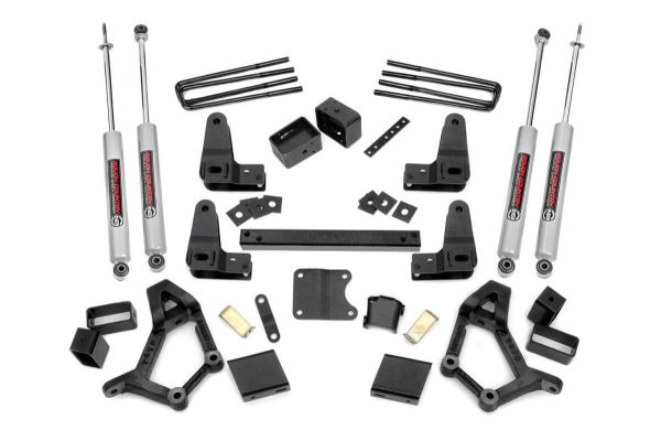 4-5 Inch Toyota Suspension Lift Kit Ext Cab 86-89 4Runner 86- 95 Toyota Pickup Rough Country