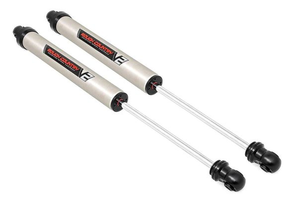 Dodge RAM 1500 2WD 09-18 V2 Rear Monotube Shocks Pair 5-6.5 Inch Rough Country