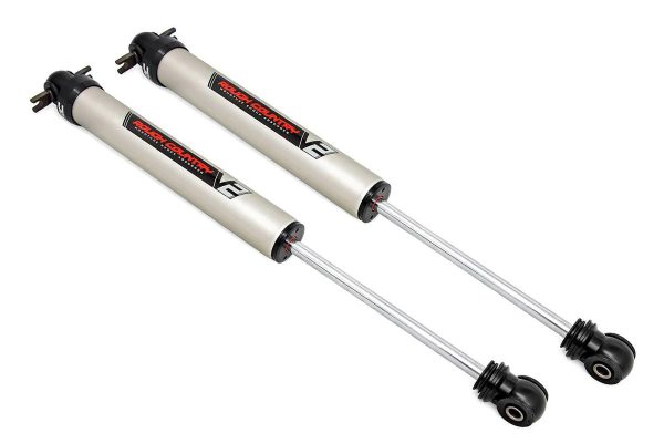 97-06 Jeep Wrangler TJ V2 Rear Monotube Shocks Pair 3.5-6 Inch Rough Country