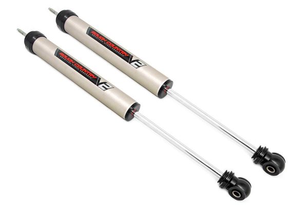 Dodge RAM 1500 19-20 V2 Rear Monotube Shocks Pair 6-7.5 Inch Rough Country