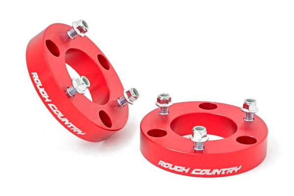 2 Inch Leveling Kit Red 17-20 Titan Rough Country